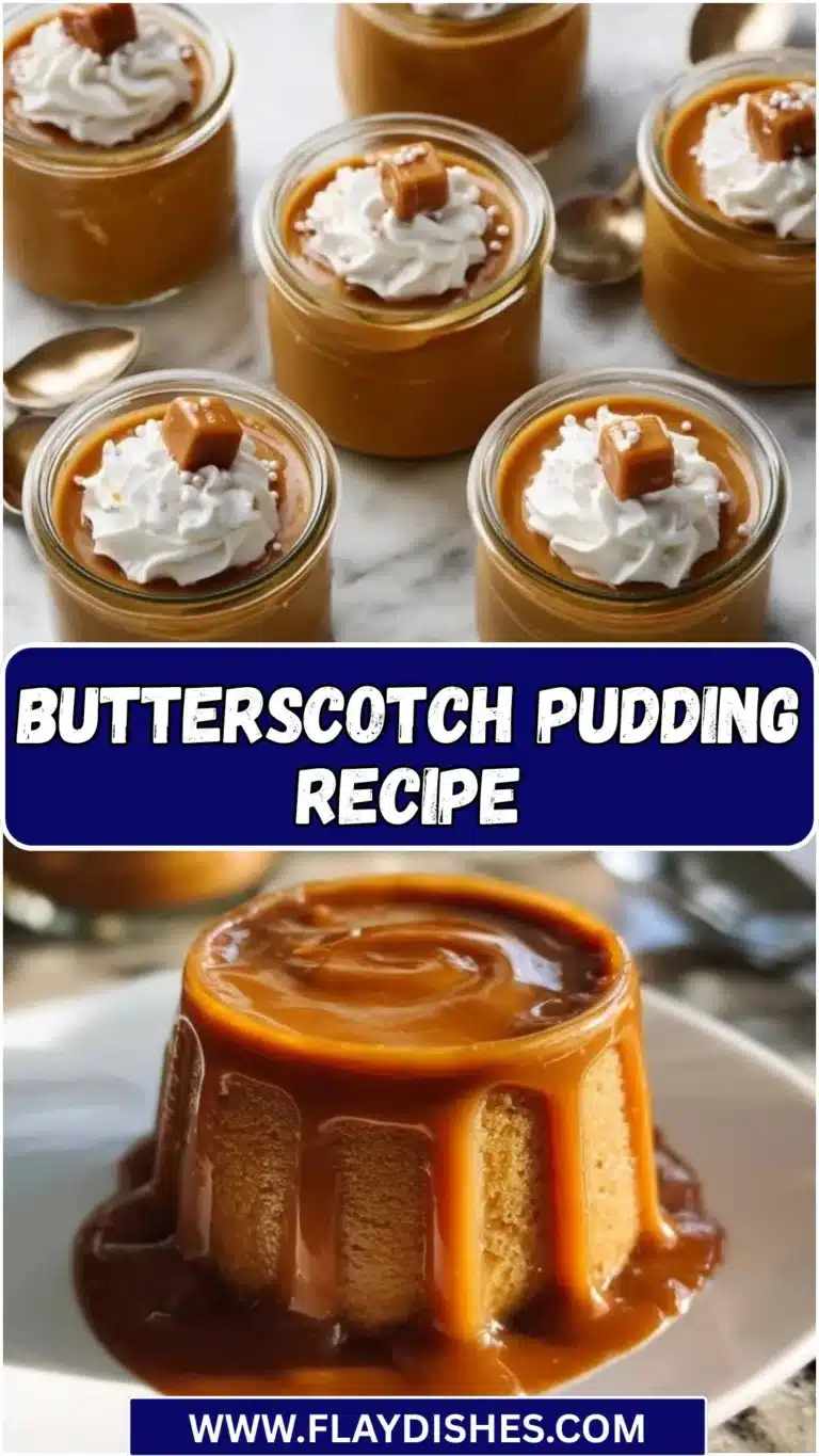 Butterscotch Pudding 9 Delicious homemade Butterscotch Pudding served in a dessert bowl