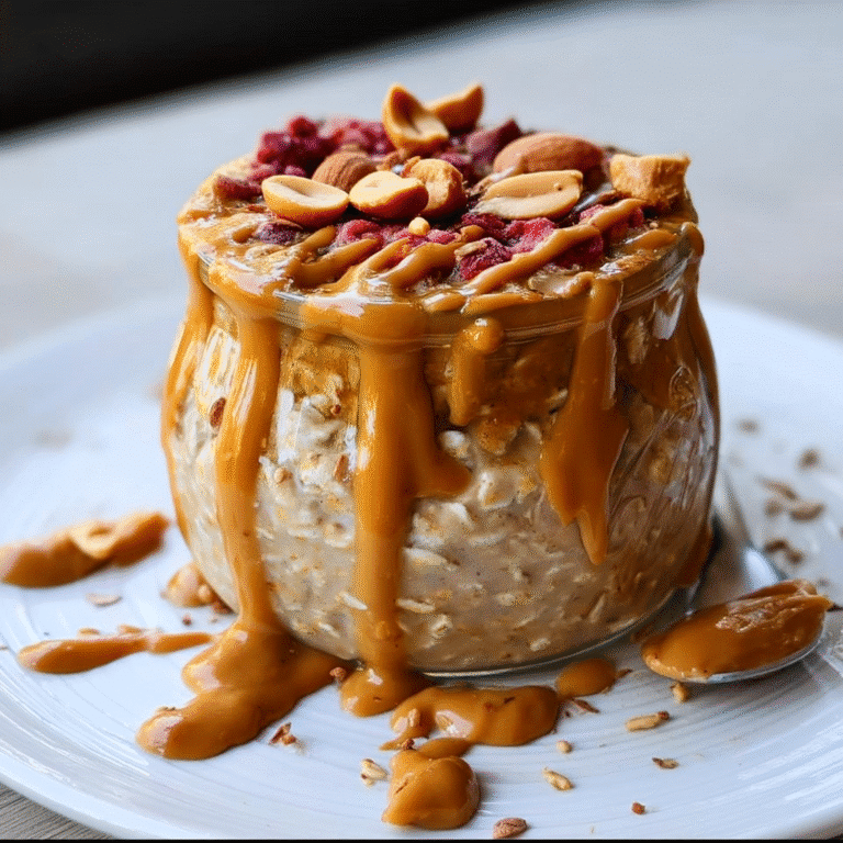 Peanut Butter Overnight Oats 10 Peanut Butter Overnight Oats