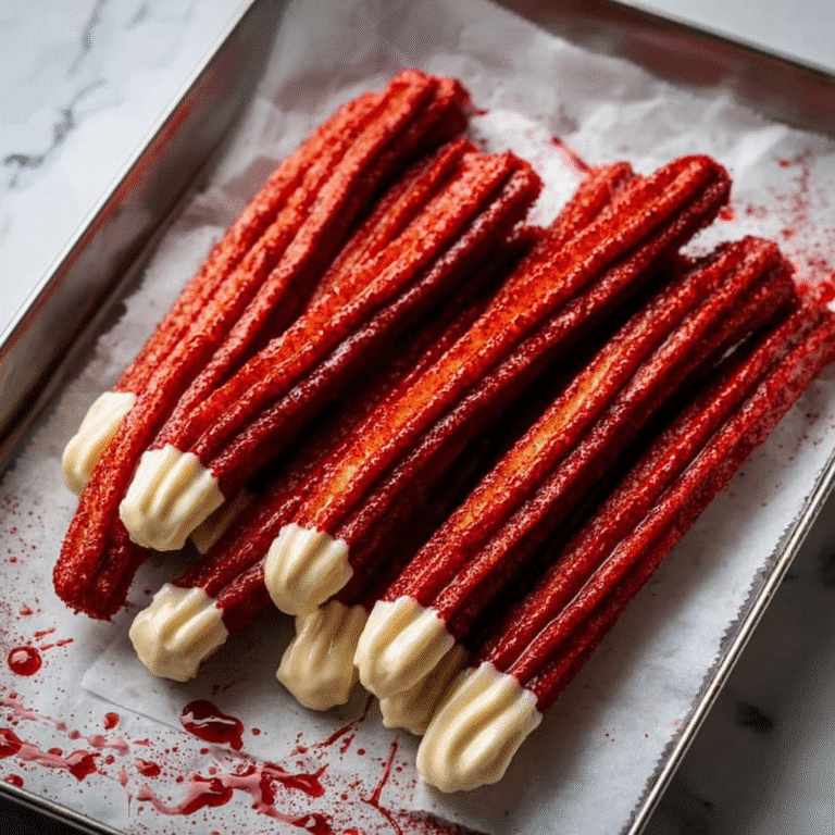 Red Velvet Churros 5 Red Velvet Churros