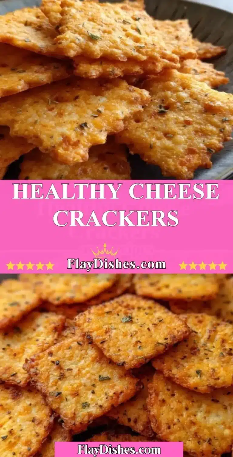 Healthy Cheese Crackers 7 Healthy cheese crackers made with wholesome ingredients