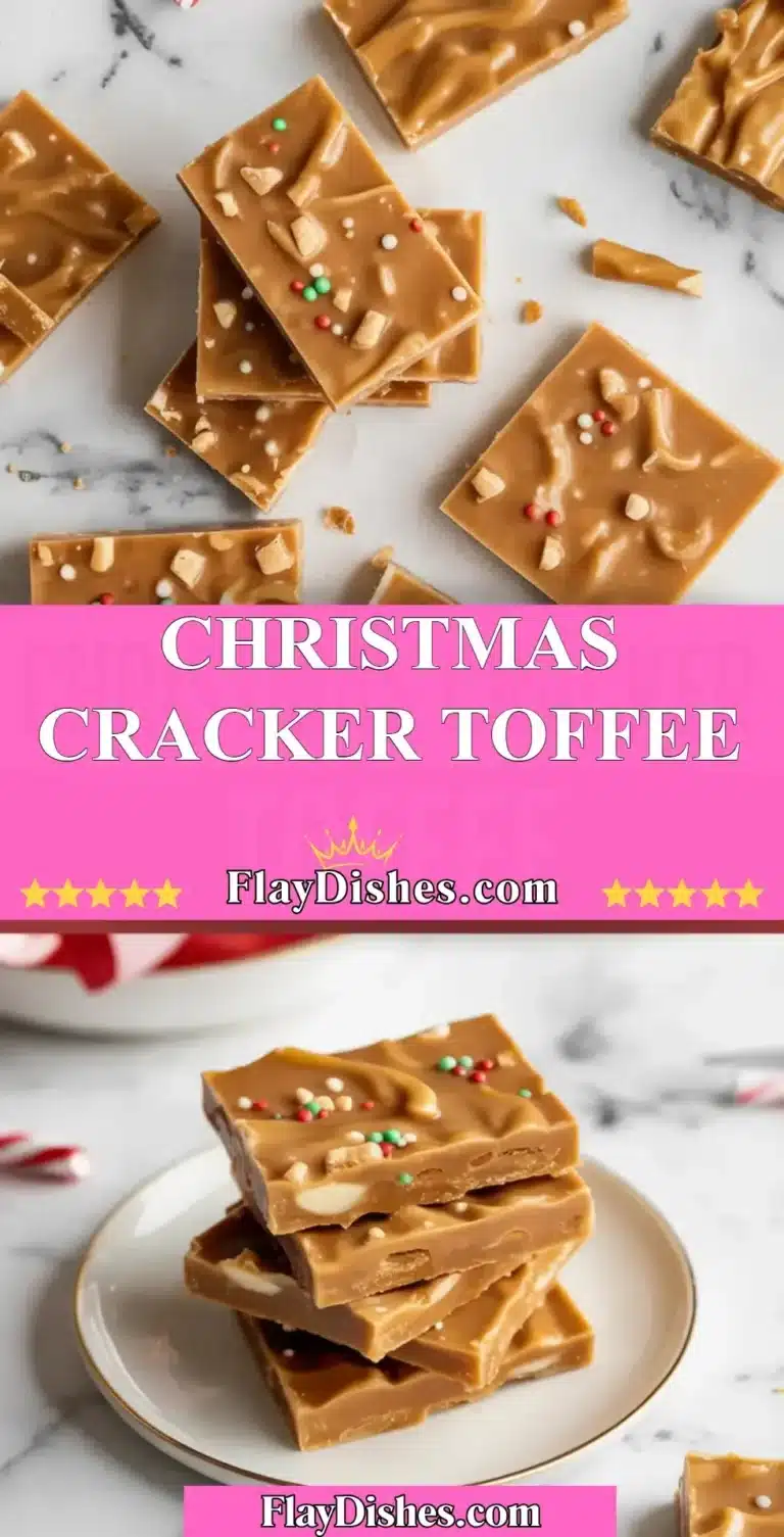 Christmas Cracker Toffee 8 Delicious Christmas Cracker Toffee with nuts and chocolate for the holiday season.