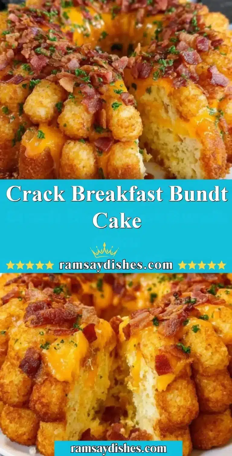 Crack Breakfast Bundt Cake 5 Delicious Crack Breakfast Bundt Cake with fruits and icing