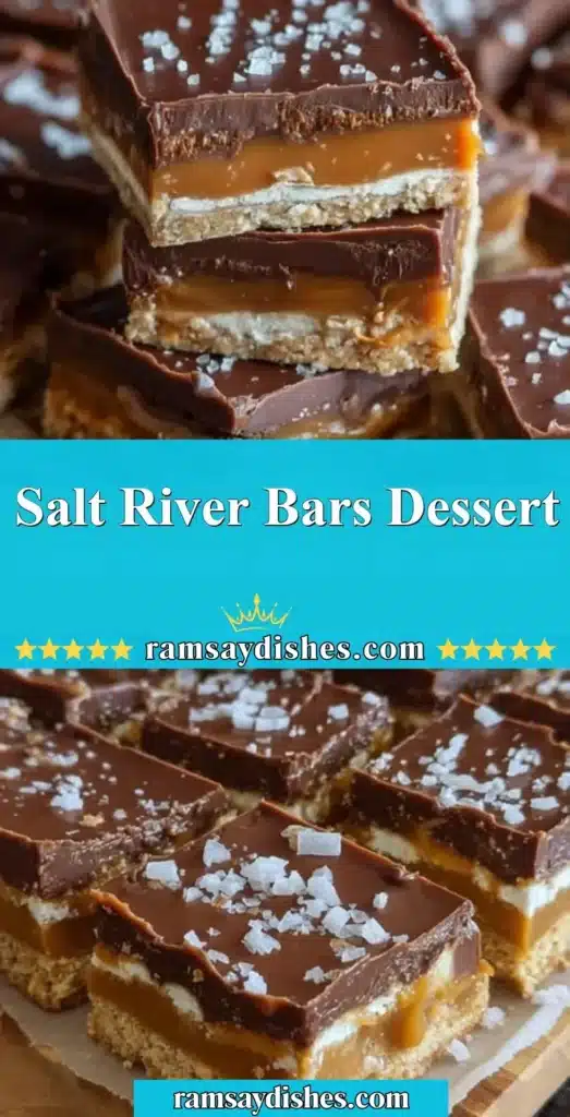 Delicious Salt River Bars dessert recipe featuring layers of flavor.