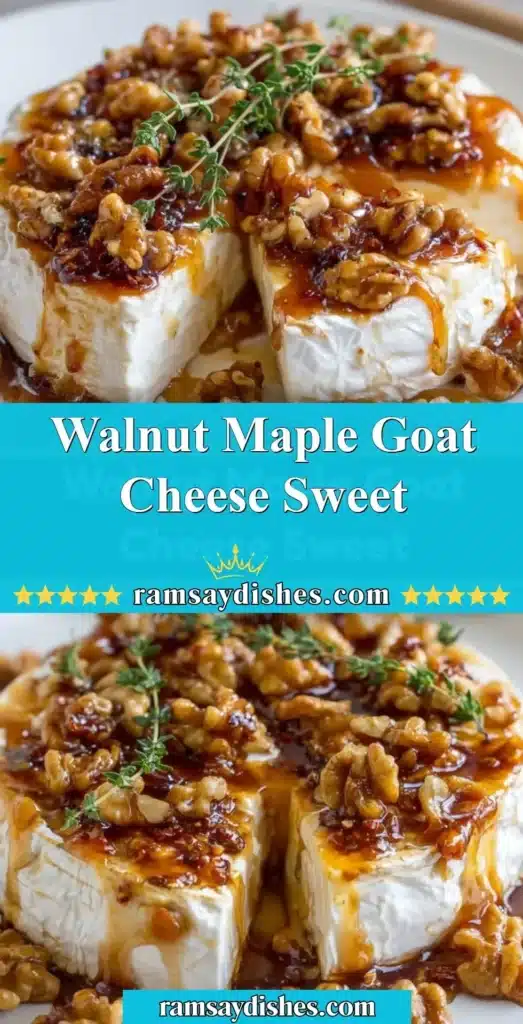 Delicious Walnut Maple Goat Cheese on a cheese platter