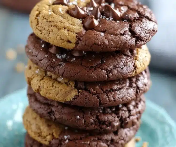 Delicious brookies - a mouthwatering blend of brownie and cookie textures.