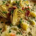 Creamy Lemony Tuscan Artichoke Soup 3 creamy lemony tuscan artichoke soup 2026 01 16 011501 1