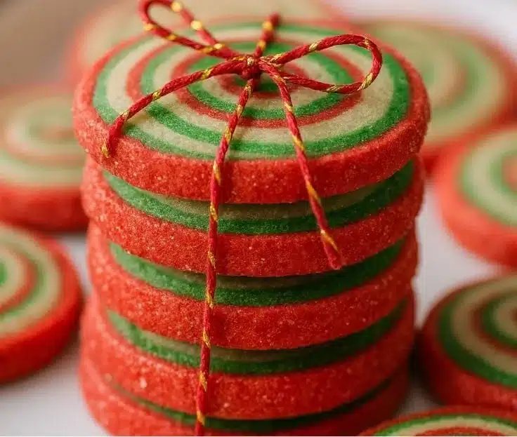 Delicious triple chocolate cake topped with chocolate frosting and sprinkles