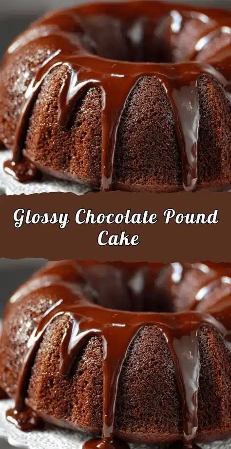 Deliciously moist Chocolate Pound Cake slice on a wooden table