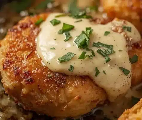 Delicious LongHorn Steakhouse Parmesan Chicken served with sides