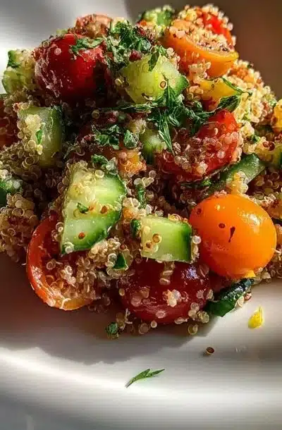 A colorful plate of low calorie food options including salads and lean proteins