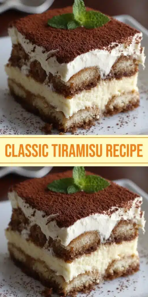 Delicious homemade Tiramisu dessert layered with coffee and mascarpone cream